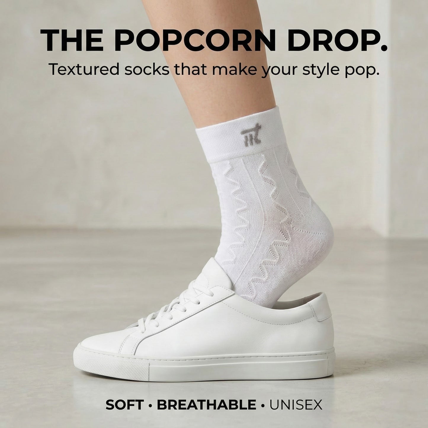 Unisex Popcorn | Ankle Socks