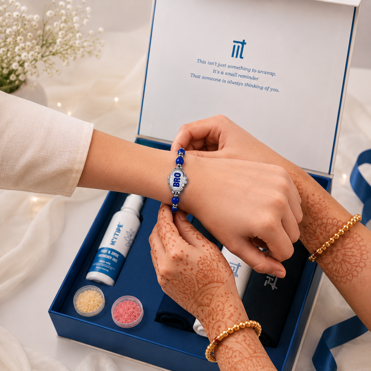 MYTIPE Raksha Bandhan Gift Box for Brother