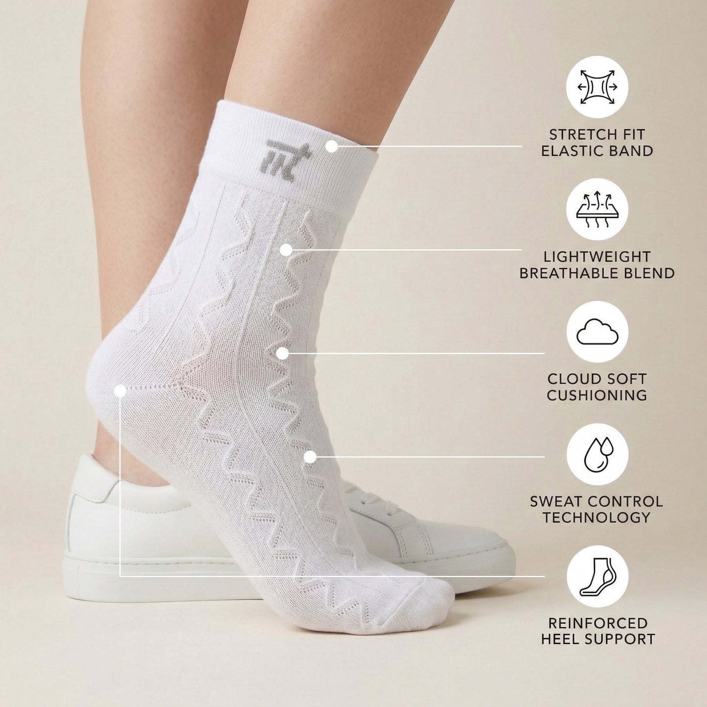 Unisex Popcorn | Ankle Socks